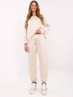 Komplet dresowy beżowy ITALY MODA