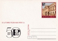 KARTA POCZT.: BANK PKO S.A. - 50 lat.