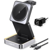 Bezprzewodowa Ładowarka Indukcyjna 3w1 MagSafe iPhone Apple Watch AirPods