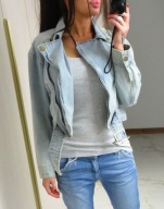 %%%%%%%% ROBERTA BIAGI katana jeansowa r.S ***