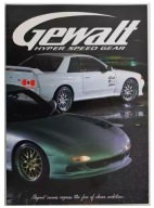 Plakat „JDM Magazine Style” – Retro Motoryzacja Japonii