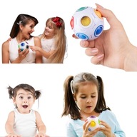 PILECZKA ANTYSTRESOWA SENSORYCZNA KULA ZABAWKA DLA DZIECI DOROSLYCH GNIOTEK