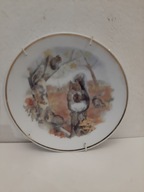 SUSAN BERESFORD TALERZ PORCELANOWY KOLEKCJONERSKI DO POWIESZENIA WIEWIÓRKA