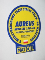 BOSS nowa generacja bieżników COLMEC RUDNO oryginalna naklejka z PRL