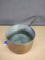 Wielki stary rondel miedziany 4,9 kg.