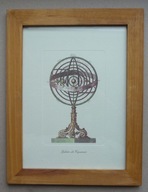 Sphere de Copernic Sfera armilarna, Miedzioryt ok. 1790, REPRODUKCJA (1999)