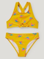 C&A strój kąpielowy bikini 110/116 papugi