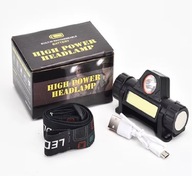 Latarka czołowa HEADLAMP 1200 lm LED