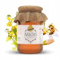 MIÓD WIELOKWIATOWY 100% Naturalny z Własnej Pasieki Produkt Polski 1,2kg