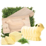 FOREMKA DREWNIANA WIELKANOCNA BARANEK DO MASŁA