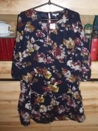 CALLIOPE nowa sukienka w kwiaty r. M