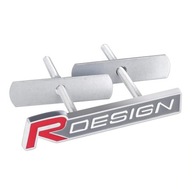 Emblemat 3D Metal Rdesign R Design w grill Volvo XC90 XC60 V70 V50 V40 V60