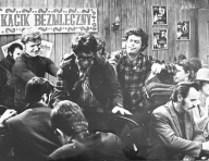 MOTODRAMA reż.A.Konic JACEK FEDOROWICZ duża fotografia fotos filmowy 24x30