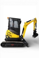 NOWA minikoparka Interbauer IB30 3000kg YANMAR KABINA GWARANCJA