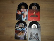 4 X singiel - Sandra,Modern Talking,Roxette winyl - zestaw