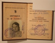 LEGITYMACJA CZŁONKA ZWIĄZKU ZAWODOWEGO PRACOWNIKÓW SŁUŻBY ZDROWIA