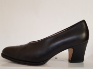 BERTIE - damskie pantofle skórzane roz.39