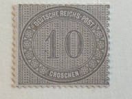 Mi- 12 1872r Deutsche Reich (kat.280 euro-gwarancja)