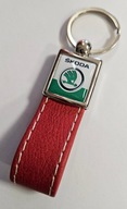 Brelok do kluczy SKODA czerwony