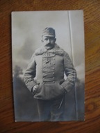 AUSTRO-WĘGRY-PORTRET WOJAKA W KOŻUSZKU-1914 ROK