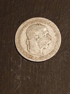 1 KORONA 1893 r. / SREBRO / 2