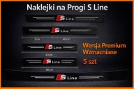 Naklejki Ochronne NA PROGI Folia Ochronna AUDI S-LINE A3 A4 A5 A6 A7 RS7