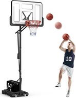 REGULOWANY KOSZ DO KOSZYKÓWKI 145–305 cm DLA DZIECI NASTOLATKÓW I DOROSŁYCH