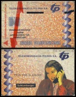 KTP - POLSKA PRÓBNA SCHLUMBERGER 50 Łódź # 1996 # 61P # karta w opakowaniu