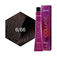 Trwała farba do włosów Lakme Collage 6/66, 60 ml