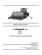 Sulky TRAMLINE CE - CX - instrukcja obsługi siewnika zbożowego PL