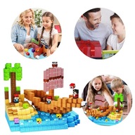 KLOCKI MAGNETYCZNE SZEŚCIANY BLOKI KLOCKI PIKSELE 100EL PREZENT DLA DZIECKA