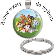 Brelok do kluczy/ka - Psi Patrol - ozdobna zawieszka - WZORY DO WYBORU
