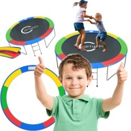 OSŁONA NA SPRĘŻYNY DO TRAMPOLINY MATA KOŁNIERZ WYTRZYMAŁA 10 FT 305-312CM