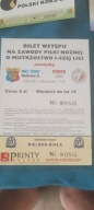 Bilet Odra Wodzislaw - Widzew Łódź