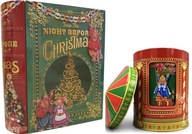 Zestaw Boże Narodzenie : Pojemnik "książka" + puszka_muzyczna