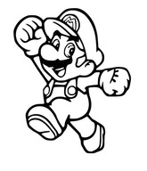 Mario Dekoracja Ścienna Panel Wall Art