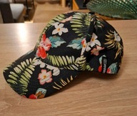 Nowa czapka z daszkiem w kwiaty tropikalny wzór
