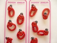 Gumka frotka do włosów biedronki komplet