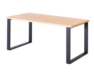 Polski Stół prostokątny loft 160 x 80 x 75cm dąb