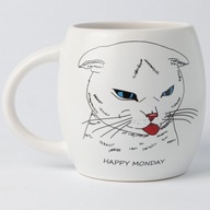 Kubek z Kotem. Tak samo lubi poniedziałek jak ty!