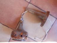 KINKIET CERAMICZNY MIROSTOWICE ŁADNY STAN LATA 60