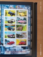 znaczki Francji Blok samochody kl Pope D3