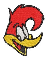 Termo Naszywka Woody Woodpecker Dzięcioł Bajka Haftowana Naprasowanka