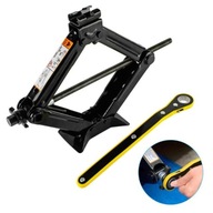 PODNOŚNIK SAMOCHODOWY RĘCZNY TRAPEZOWY KLUCZ 2T