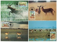 01-MC-GK38- Zambia,WWF, 1987-Antylopy