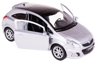 OPEL CORSA OPC MODEL METALOWY WELLY 1:34/39 SREBRN