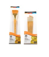 DALER ROWNEY Zestaw 7 pędzli do farb akrylowych TAKLON