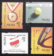 Polska > Zn. 3457 - 60 ** ~ XXVI Igrzyska Olimpijskie - Atlanta 1996
