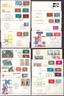 CEPT Europa FDC 1963 rocznik komplet