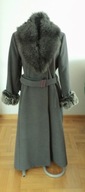 Płaszcz DAMSKI Długi Wełniany Roz.42/44
